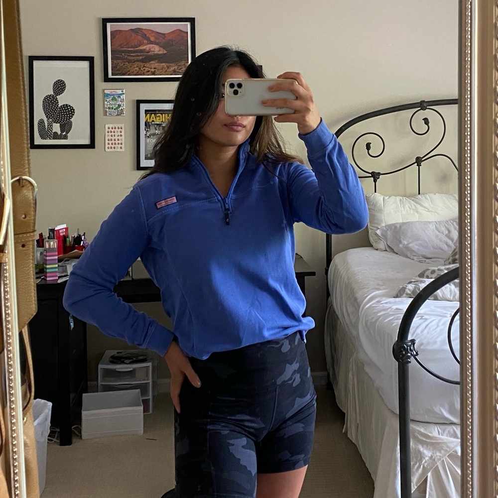 vineyard vines quarter zip